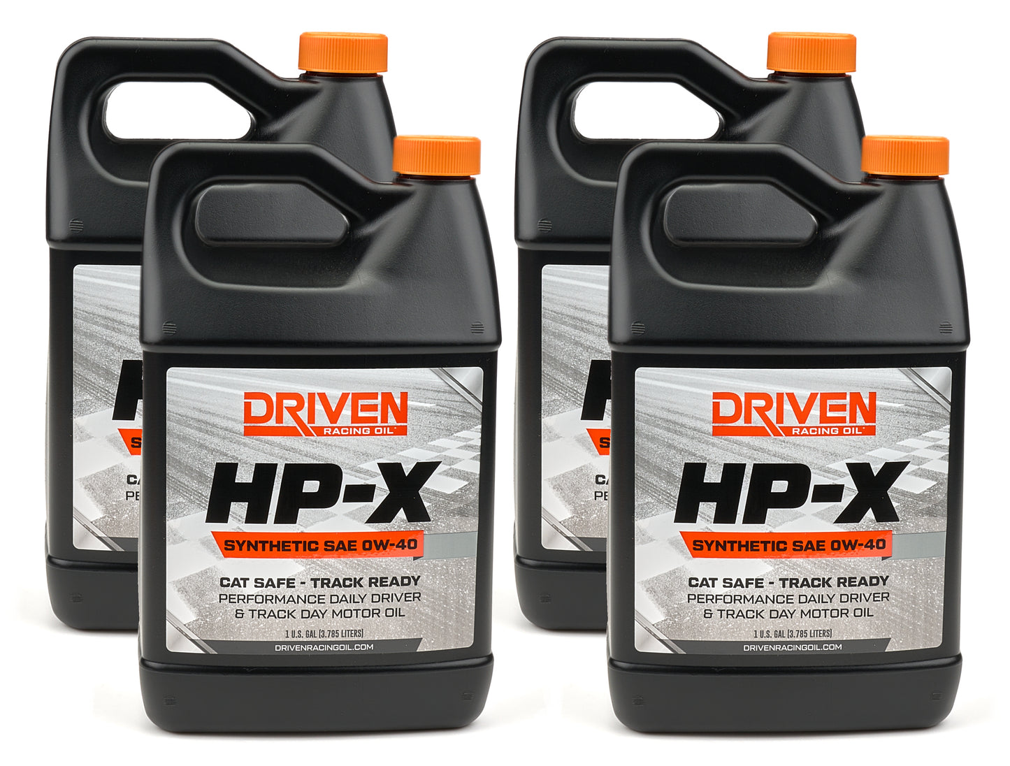 DRIVEN RACING OIL HP-X 0W40 Motor Oil Case 4/Gal Oils, Fluids and Sealer Oils, Fluids and Additives main image