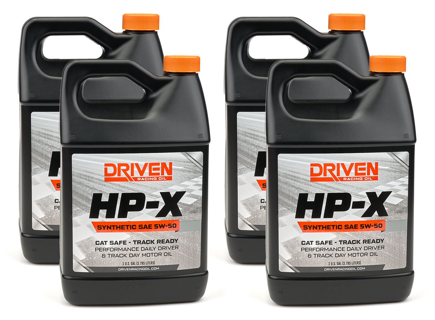 DRIVEN RACING OIL HP-X 5W50 Motor Oil Case 4/Gal Oils, Fluids and Sealer Oils, Fluids and Additives main image