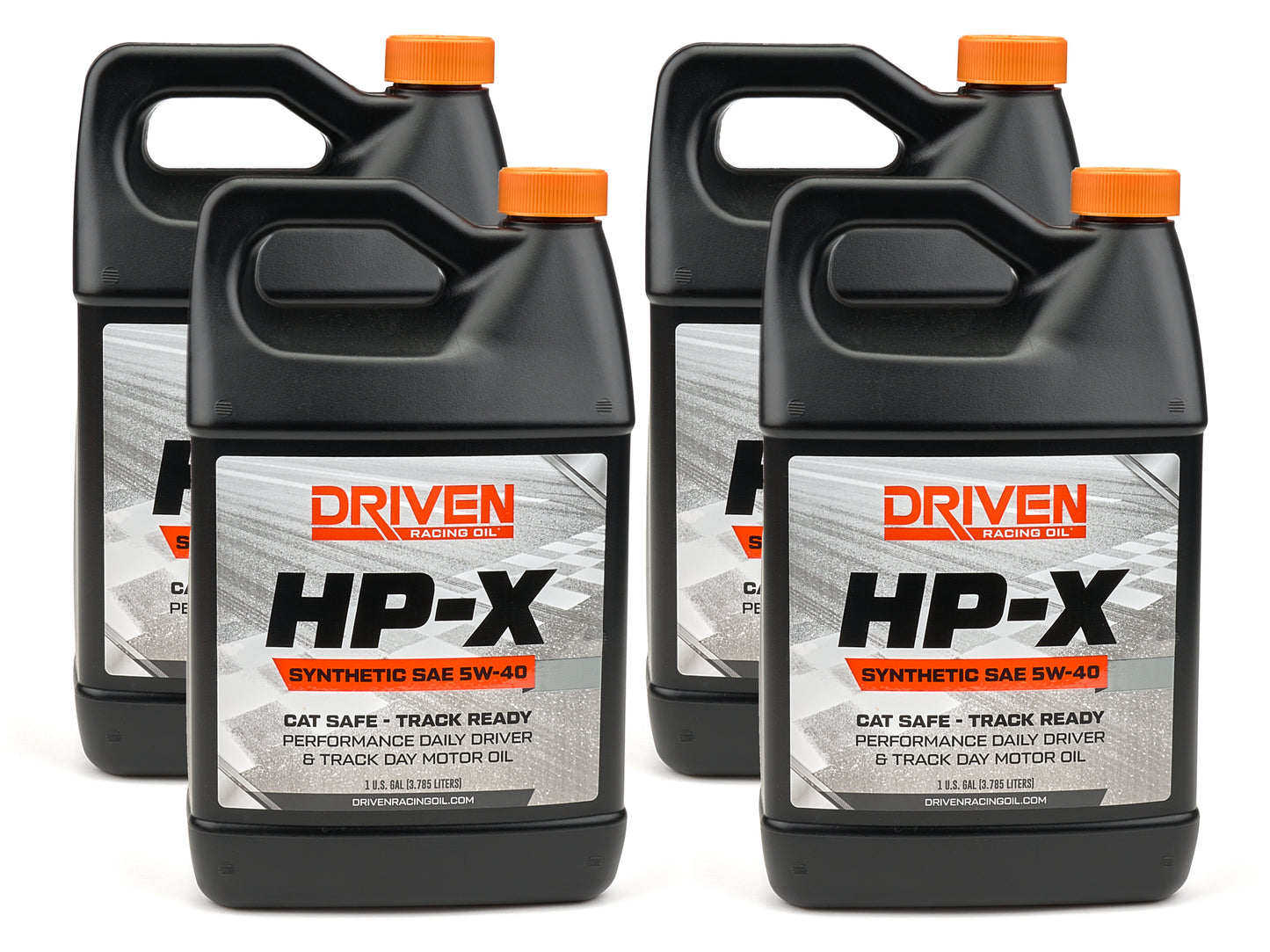 DRIVEN RACING OIL HP-X 5W40 Motor Oil Case 4/Gal Oils, Fluids and Sealer Oils, Fluids and Additives main image