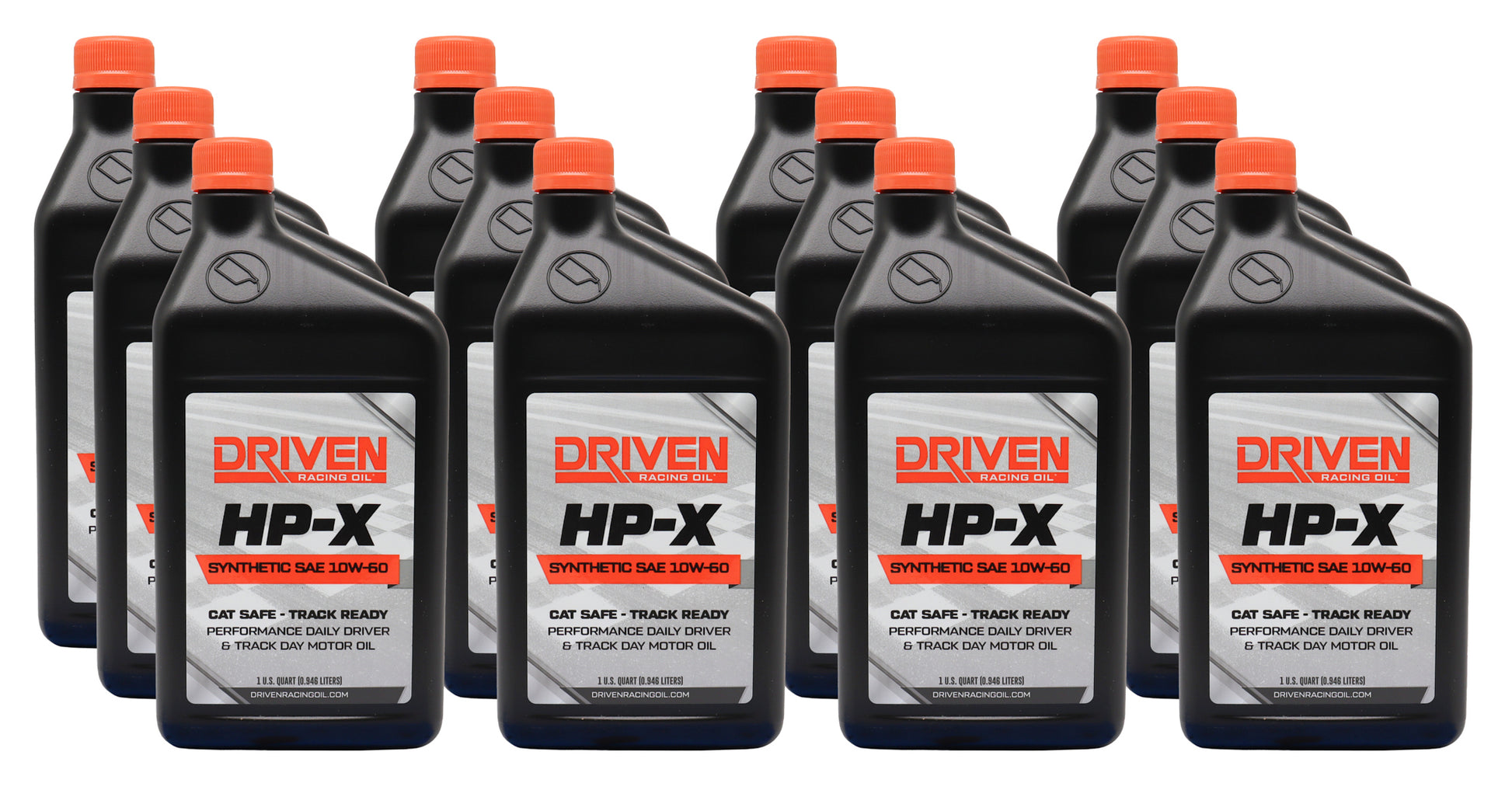 DRIVEN RACING OIL HP-X 10W60 Motor Oil Case 12/Qt Oils, Fluids and Sealer Oils, Fluids and Additives main image