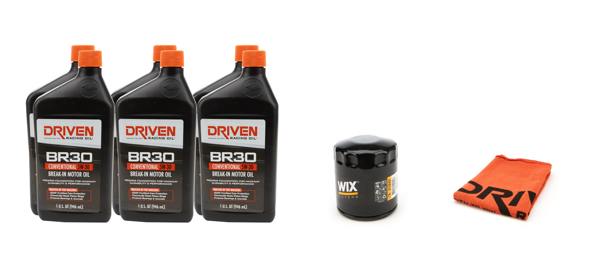 Driven Racing Oil 5W30 Oil Change Kit 97-06 GM LS Engine Oils, Fluids and Additives Motor Oil main image