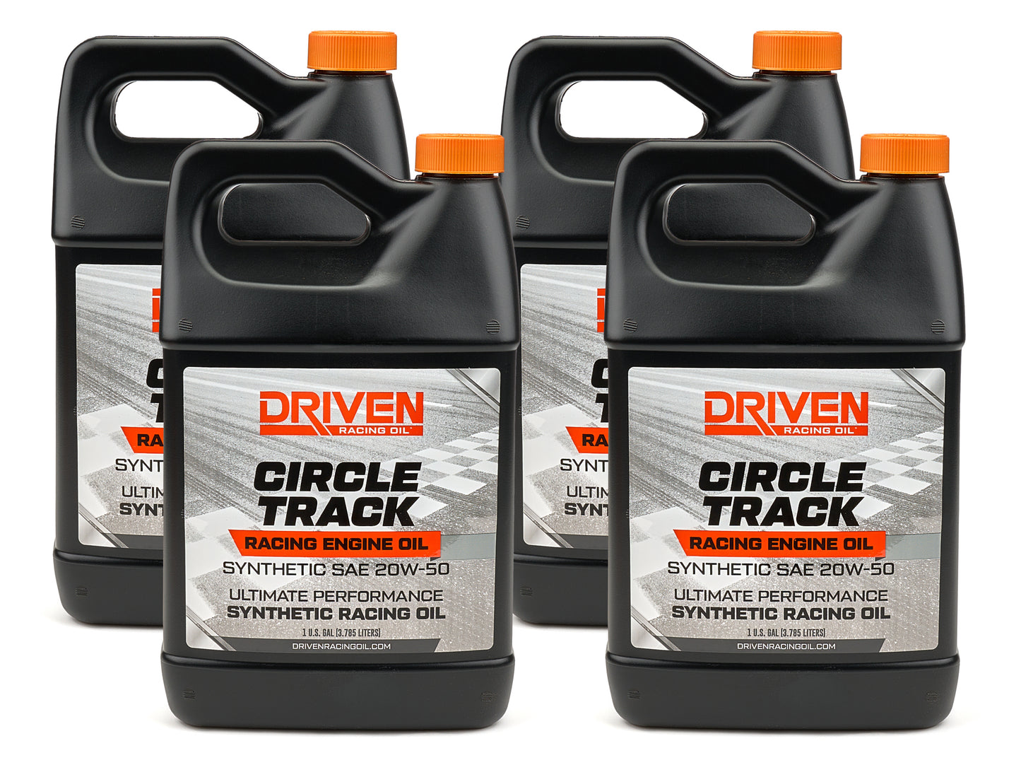 DRIVEN RACING OIL Circle Track 20W50 Oil Case 4/Gal Oils, Fluids and Sealer Oils, Fluids and Additives main image