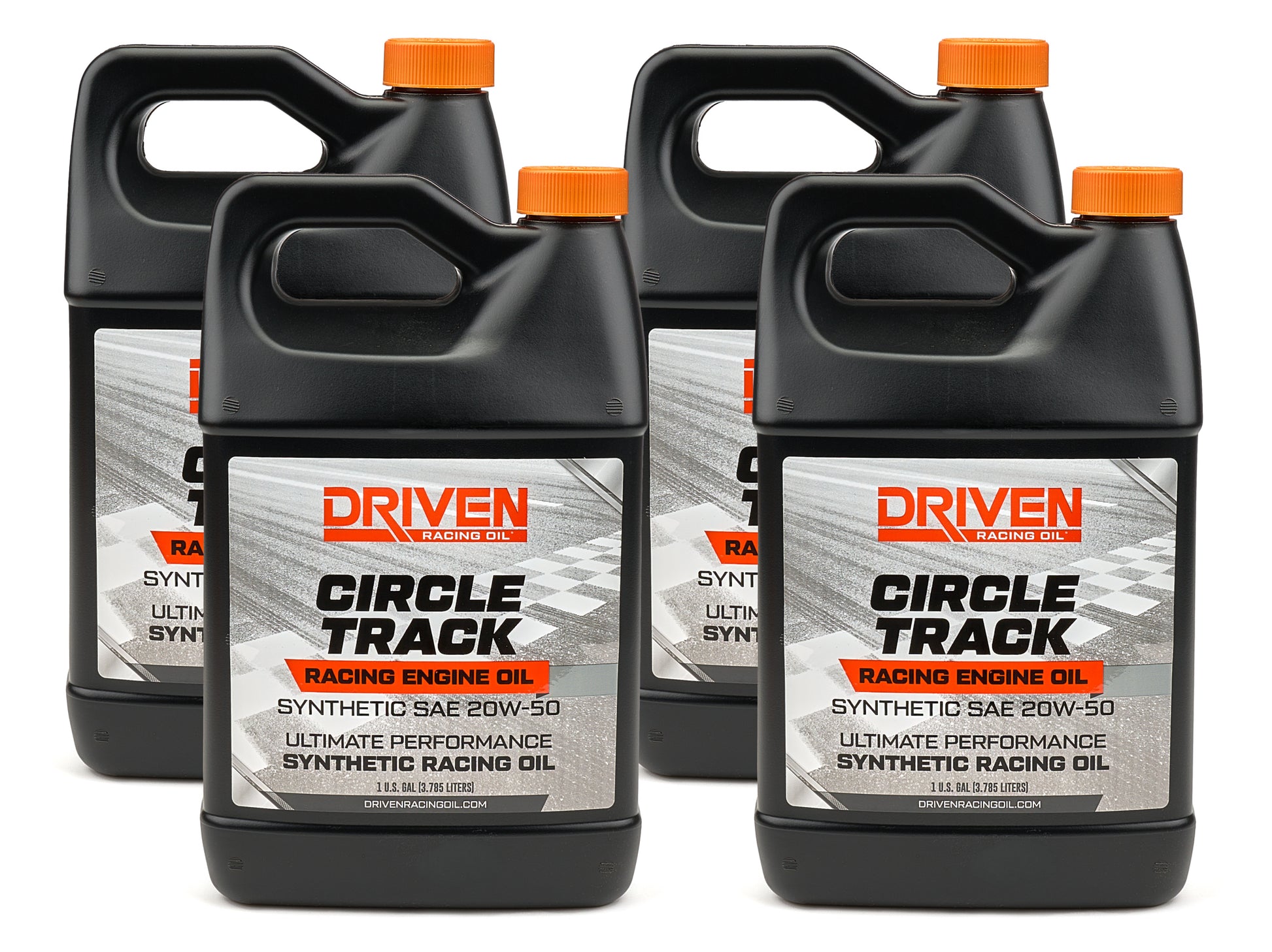 DRIVEN RACING OIL Circle Track 20W50 Oil Case 4/Gal Oils, Fluids and Sealer Oils, Fluids and Additives main image