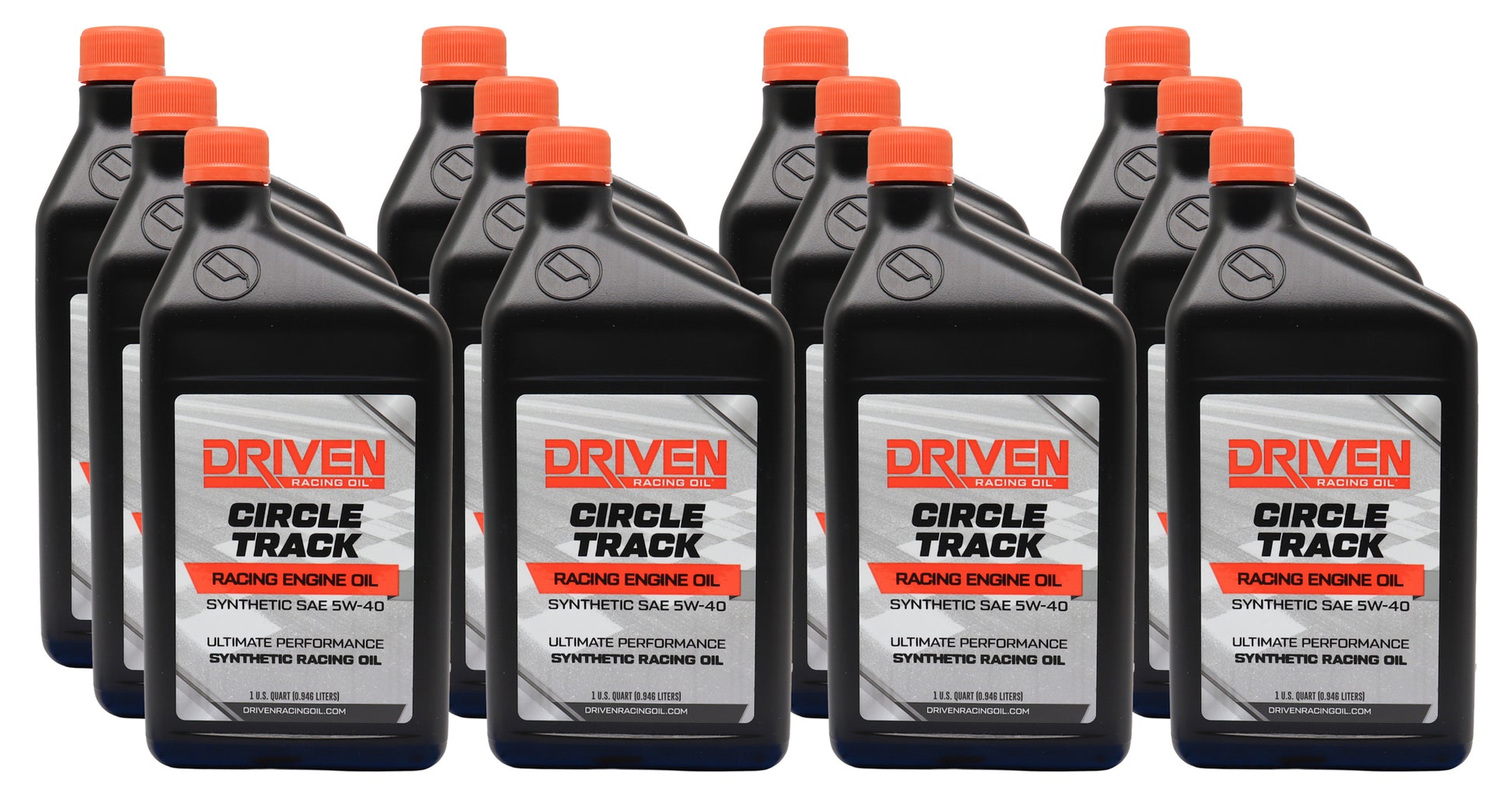 DRIVEN RACING OIL Circle Track 5W40 Oil Case 12/Qt Oils, Fluids and Sealer Oils, Fluids and Additives main image