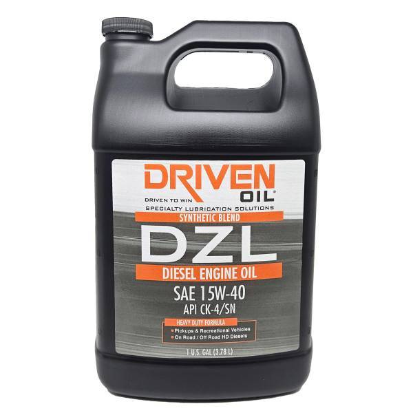 Driven Racing Oil DZL 15w40 Diesel Engine Oil 1 Gallon Oils, Fluids and Additives Motor Oil main image