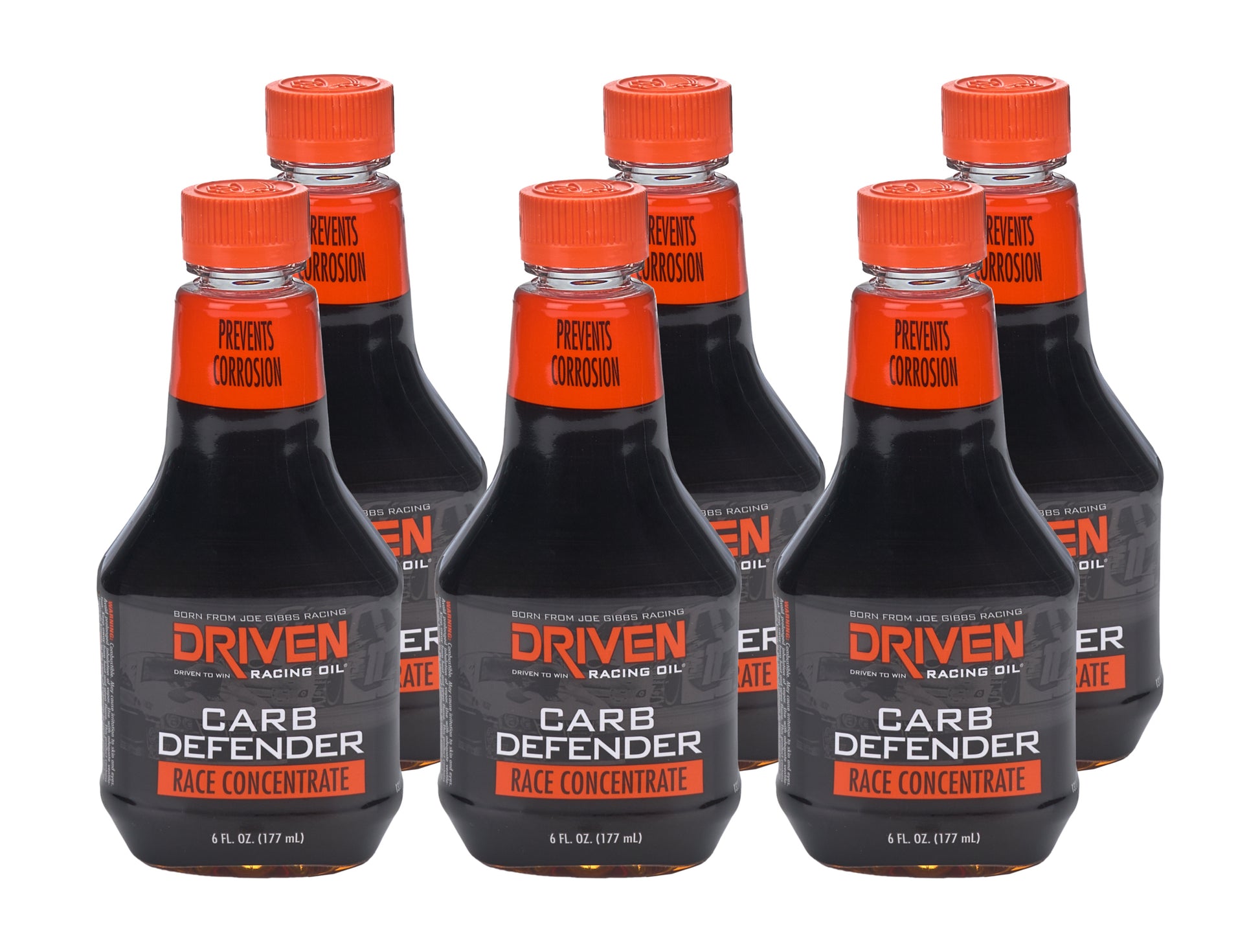 DRIVEN RACING OIL Carb Defender - Race Con centrate Case 6 x 6 oz. Oils, Fluids and Sealer Fuel System Additives main image