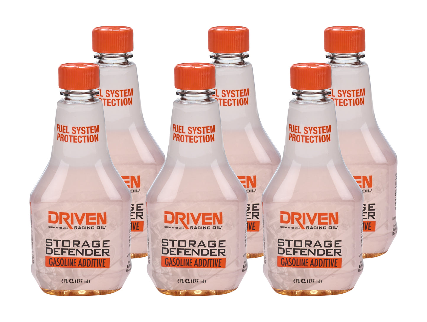 DRIVEN RACING OIL Storage Defender Gas Case 6 x 6 oz. Oils, Fluids and Sealer Fuel System Additives main image