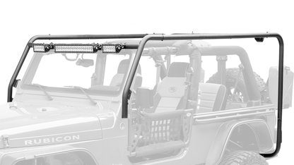 Body Armor 4x4 07-18 Jeep Wrangler JK 2dr Roof Rack Frame Crossbars/Rails JK-713