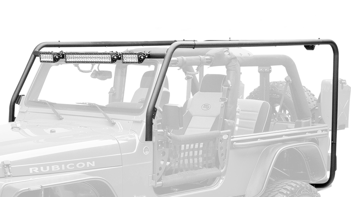 Body Armor 4x4 07-18 Jeep Wrangler JK 4dr Roof Rack Frame Crossbars/Rails JK-712
