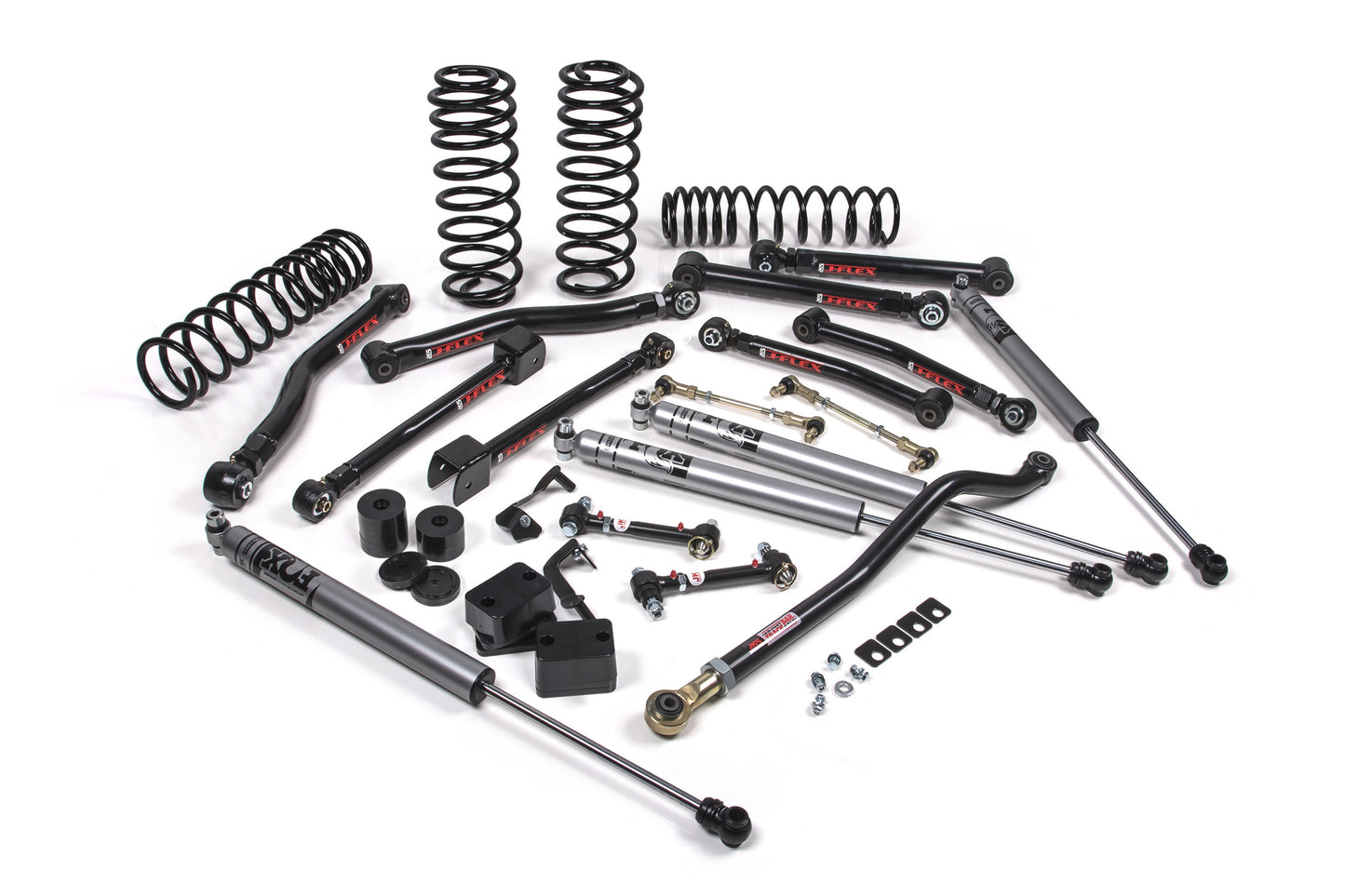 JKS Manufacturing JKS 18-21 Jeep JL J-Krawl 3.5in 4Dr w/Fox Adventure Series Shocks HD Rate Coils JSPEC128KFA