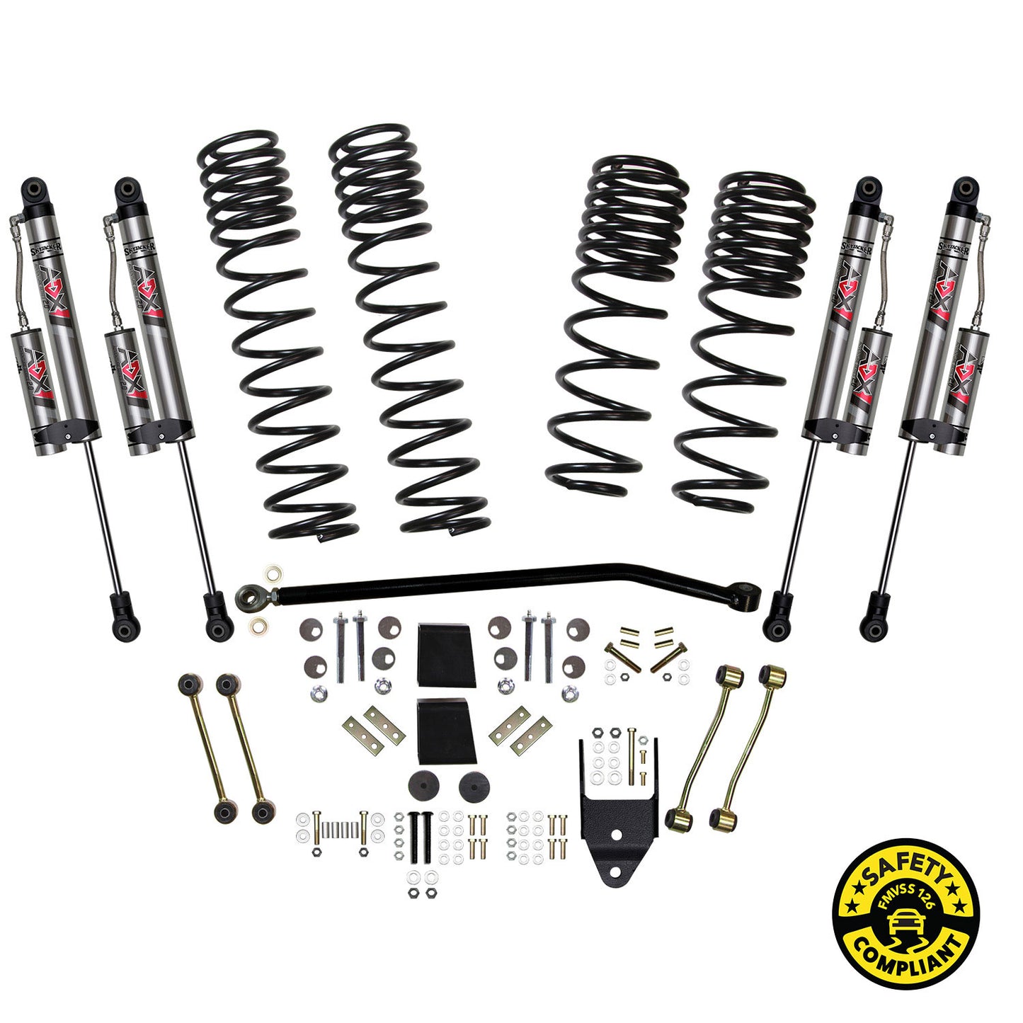 Skyjacker Suspension Lift Kit 4in Jeep Wrangler 4DR Rubicon (Gas) JL40RBKXLT