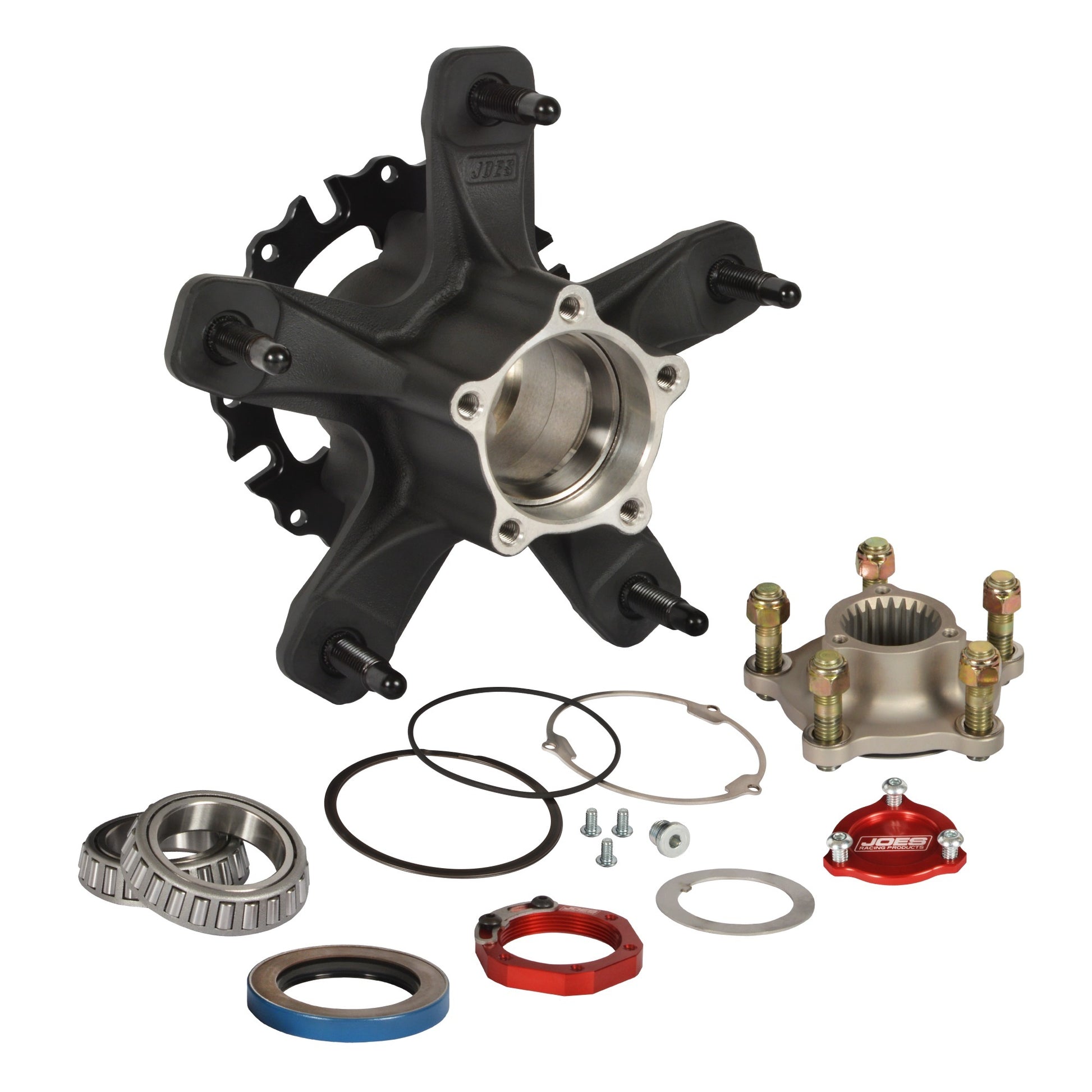 JOES RACING PRODUCTS Hub Wide 5 Kit Rear Accelerator Black Brakes Wheel Hubs, Bearings and Components main image