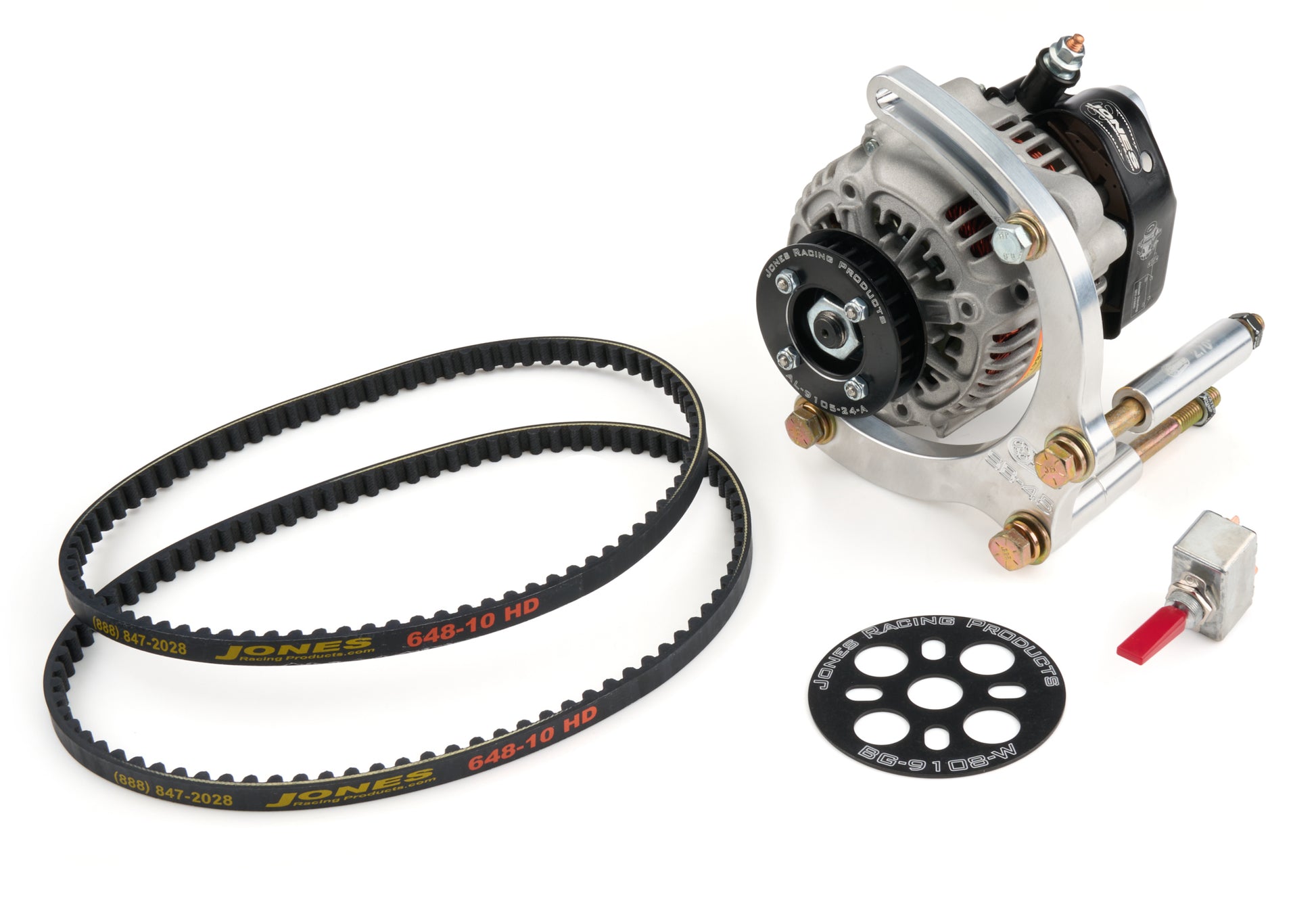 JONES RACING PRODUCTS Alternator Drive Kit HTD Ignitions and Electrical Charging Systems main image
