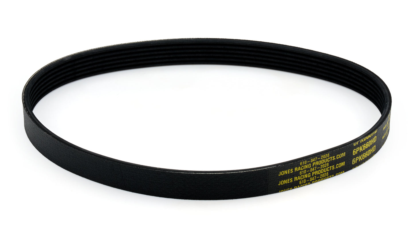 JONES RACING PRODUCTS Serpentine Belt 25.984IN Long 6 Rib Engines and Components Belts and Pulleys main image