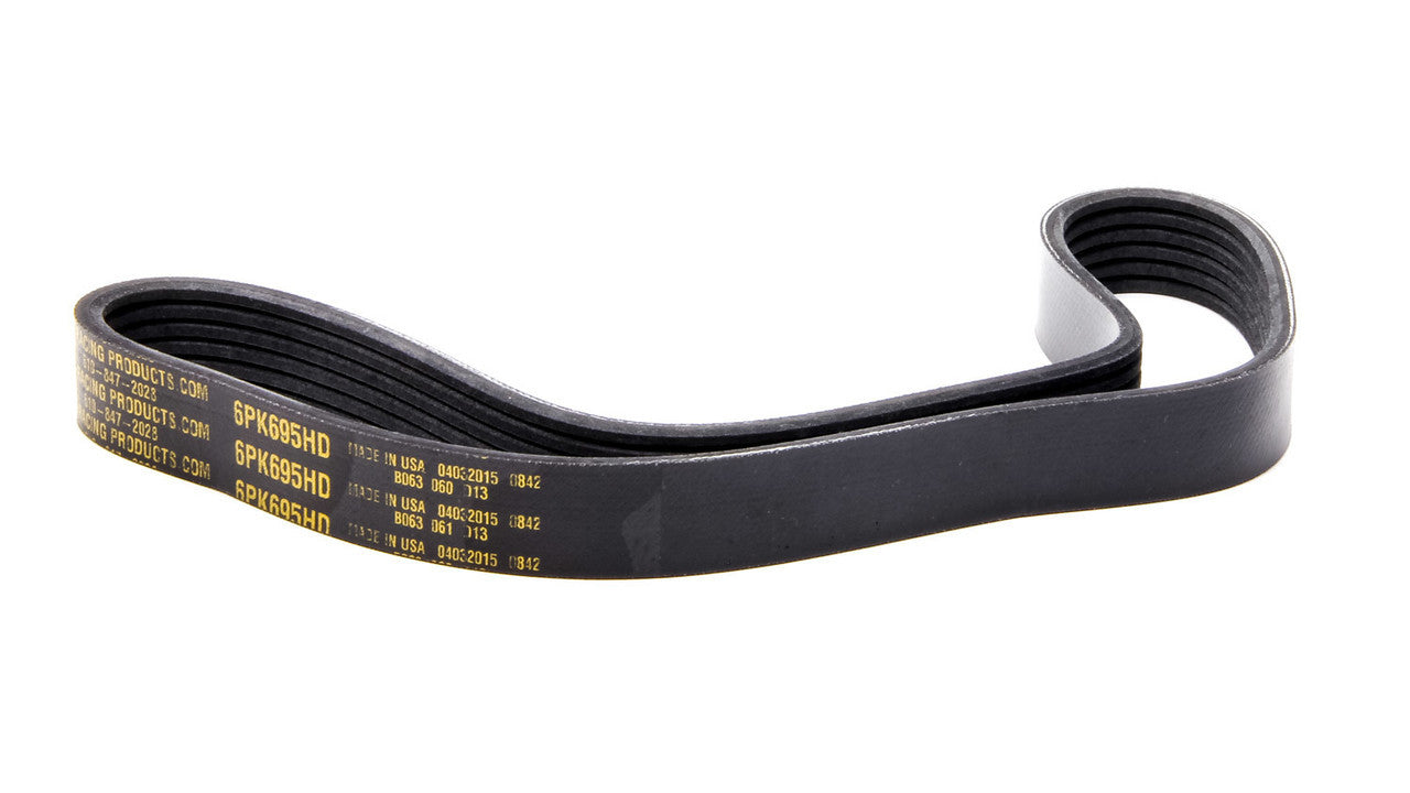 Jones Racing Products Belt Serpentine 37.008in 6- Groove Belts and Pulleys Serpentine Belts main image