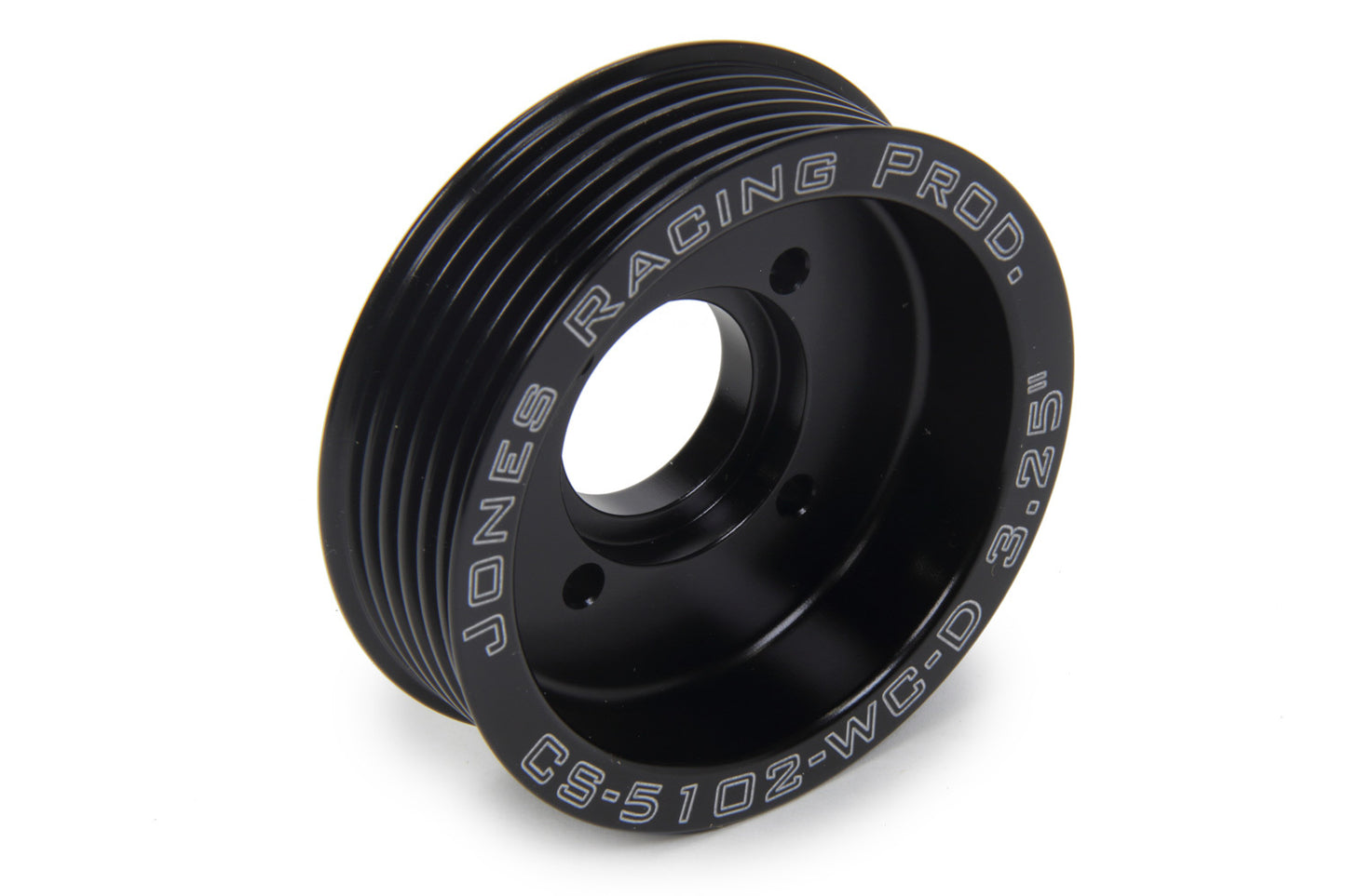 JONES RACING PRODUCTS Pulley Serpentine Crank 3.250in Dia. Engines and Components Belts and Pulleys main image