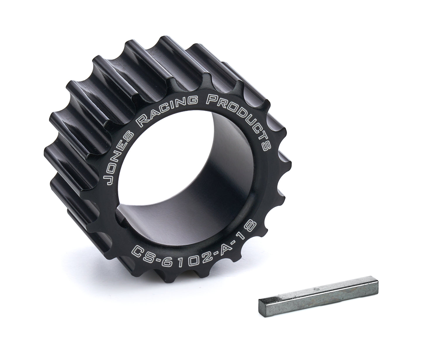 JONES RACING PRODUCTS HTD Crankshaft Pulley 18 Tooth 1-1/8iID 1/8in Key Engines and Components Belts and Pulleys main image