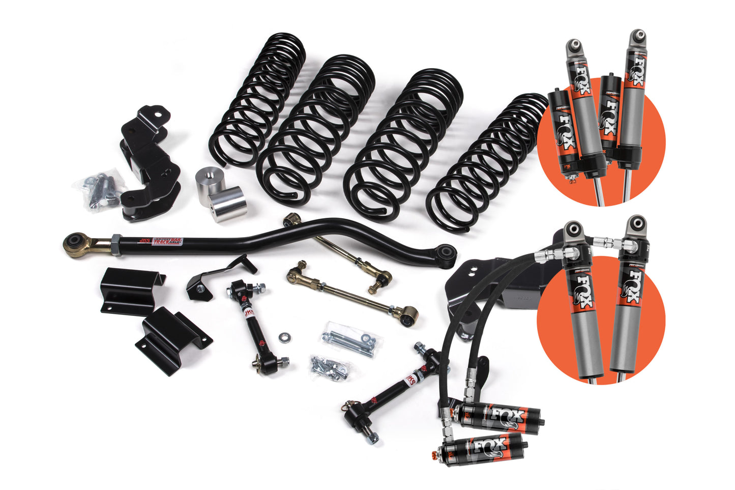 JKS Manufacturing 20-23 Jeep Gladiator JT 4WD 3-3.5in J-Kontrol Suspension Lift Kit JSPEC176PES