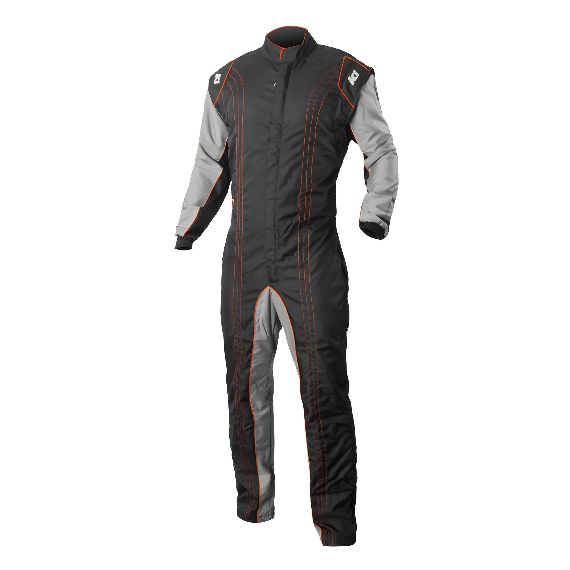 K1 RACEGEAR Suit Karting GK2 Youth 3X-Small Black/Orange Safety Equipment Safety Clothing main image