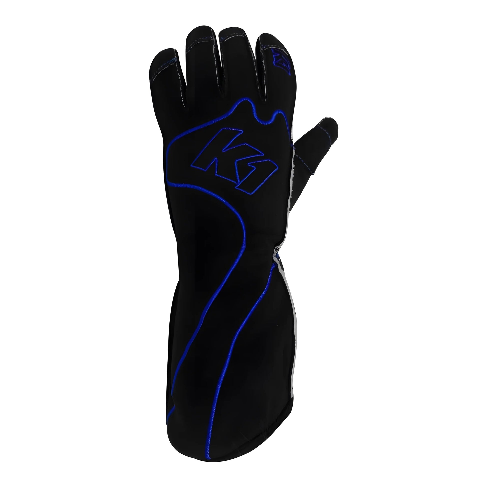 K1 RACEGEAR Gloves Karting RS1 Adult Medium Black/Blue Safety Equipment Safety Clothing main image