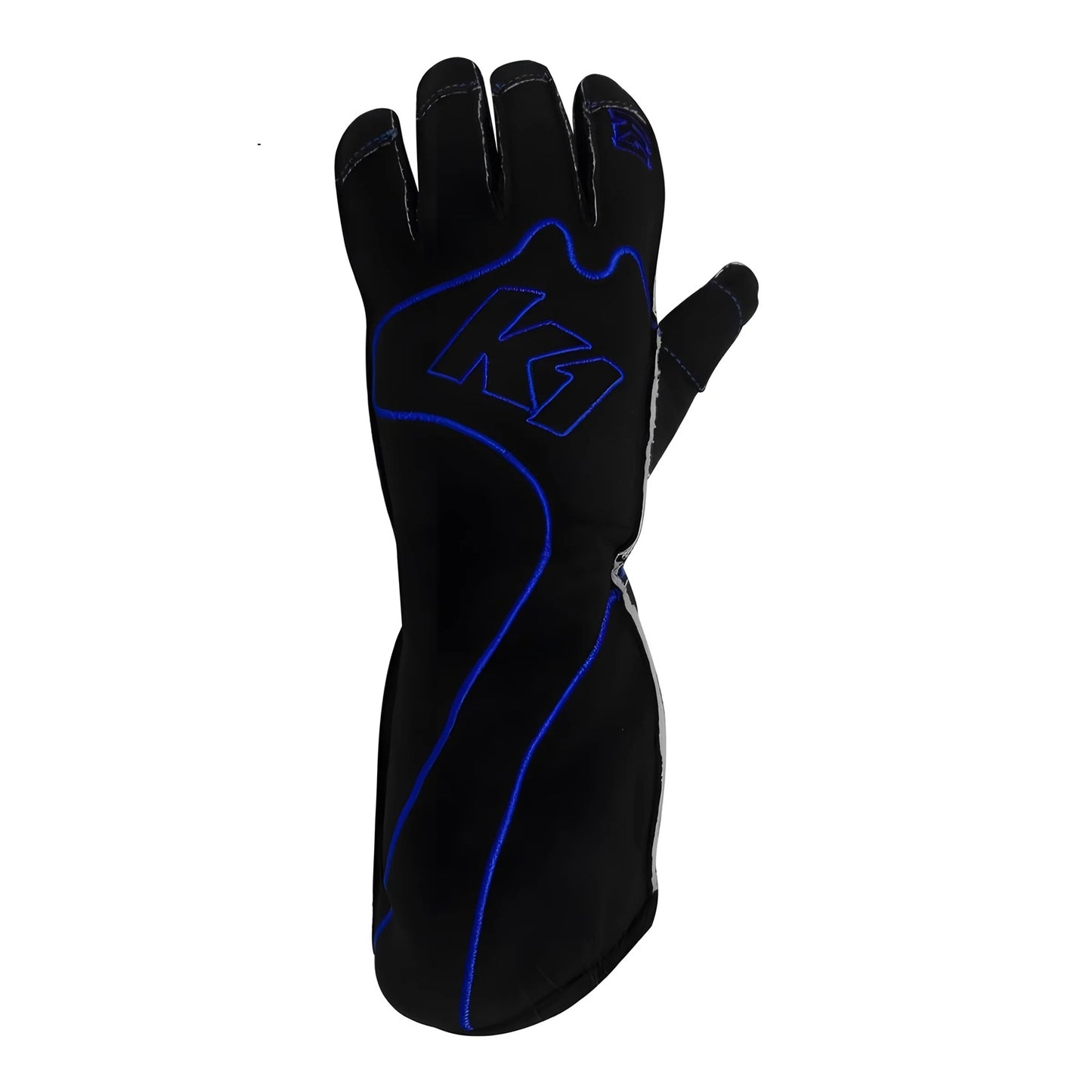K1 RACEGEAR Gloves Karting Adult RS1 X-Large Black/Blue Safety Equipment Safety Clothing main image