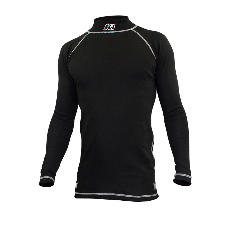 K1 Racegear Undershirt Flex Black X-Large Safety Clothing Fire Retardant Underwear Tops main image