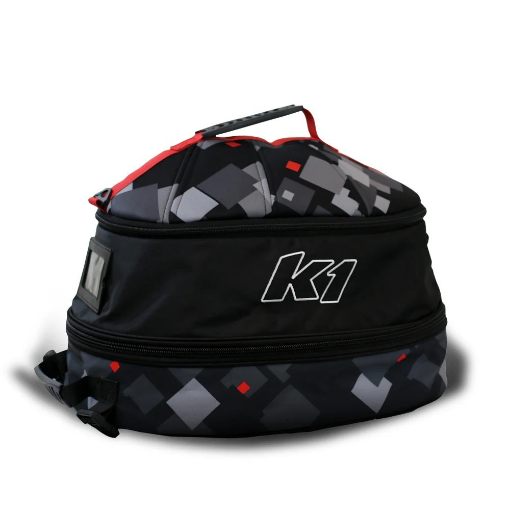 K1 Racegear Helmet Bag Razor Lifestyle Black Red Grey Helmets and Accessories Helmet Bags main image