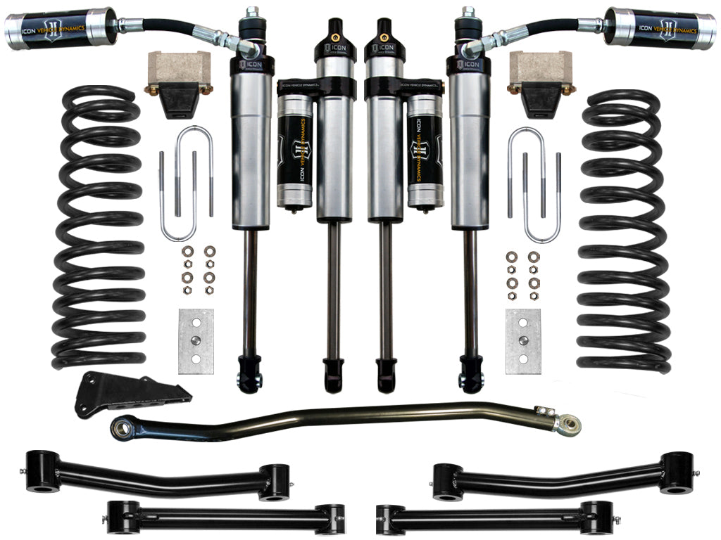ICON 03-08 Dodge Ram 2500/3500 4WD 4.5in Stage 4 Suspension System K214503T