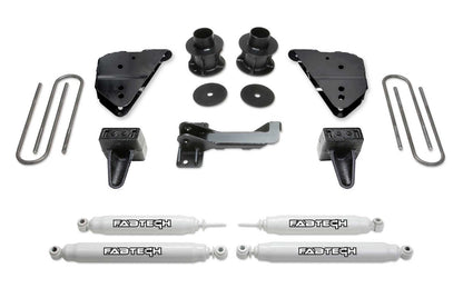 Fabtech 23-24 Ford F250/350 4WD 4in Budget System w/ Performance Shocks K2404