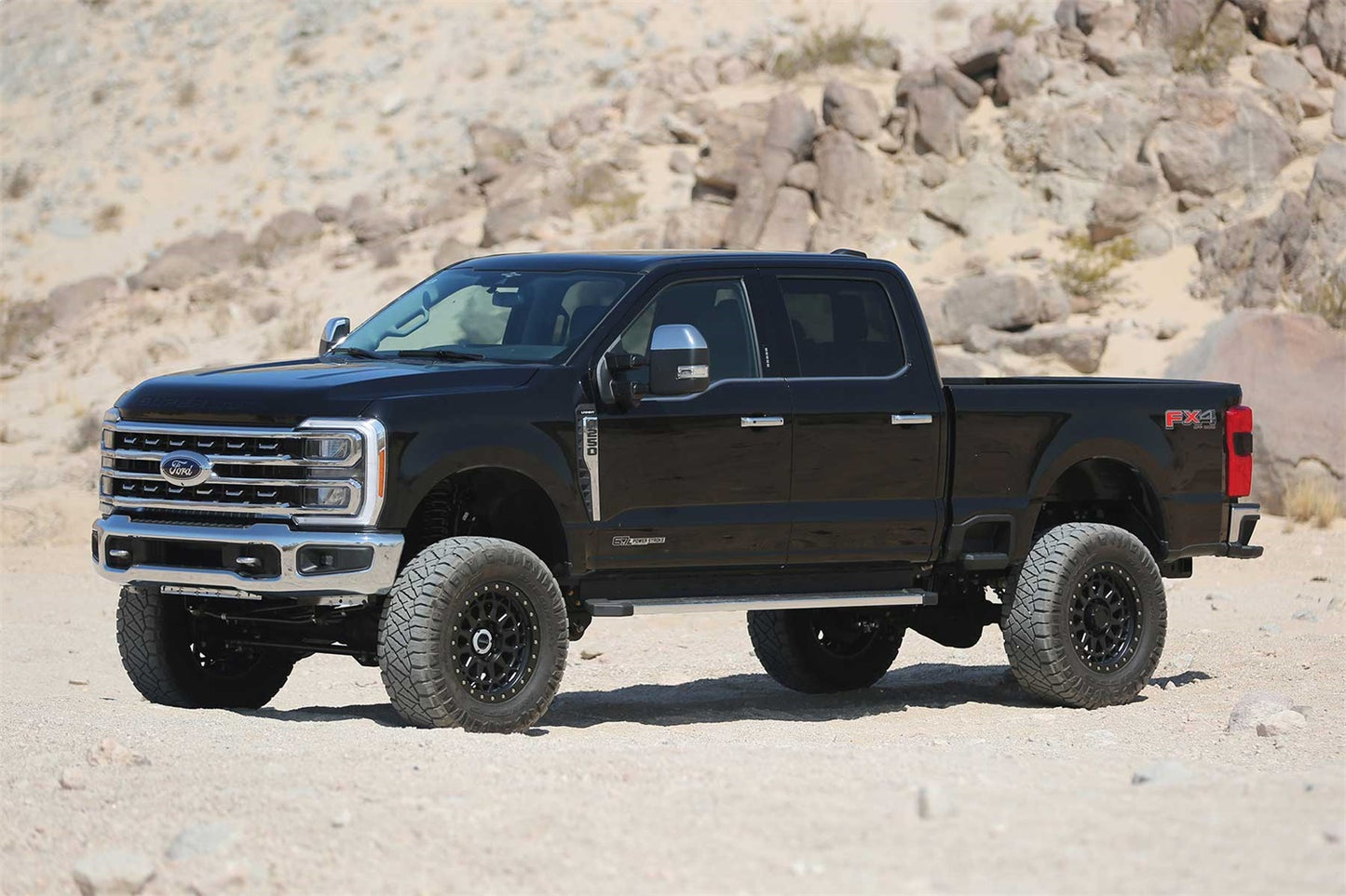 Fabtech 23-24 Ford F250/350 4WD Diesel 4in Basic System w/ Performance Shocks K2405