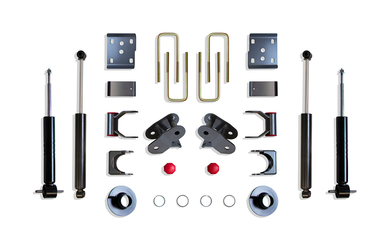 Maxtrac 15-25 F-150 4WD 2/4in. Lowering Kit w/ Struts- Grey K333224S-4