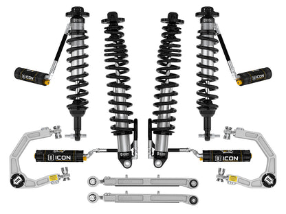 ICON 21-23 Ford Bronco Sasquatch 2-3in Lift Stage 6 Suspension System Billet Heavy Rate K40016X