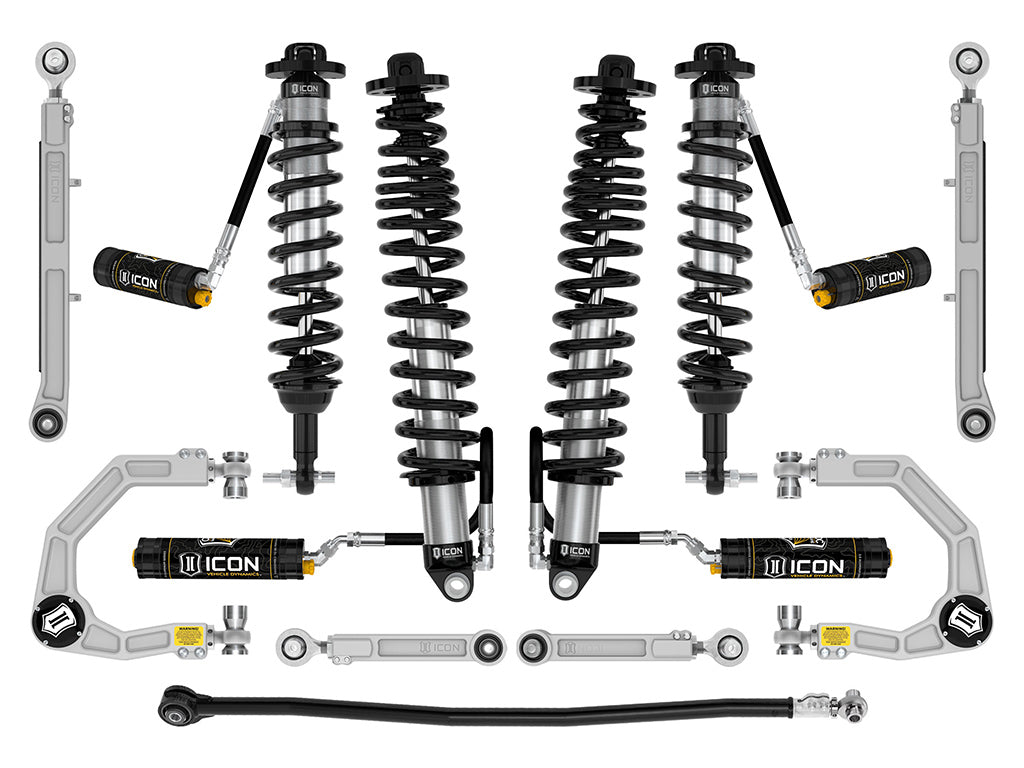 ICON 21-23 Ford Bronco Sasquatch 2-3in Lift Stage 7 Suspension System Billet Heavy Rate K40017X