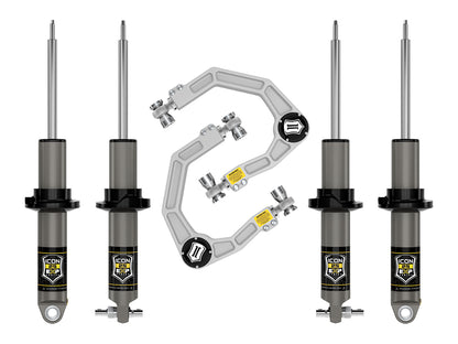 ICON 2021+ Ford Bronco Hoss 2.0 Stage 2 Suspension System Billet UCA (2- 3in Lift) K40012
