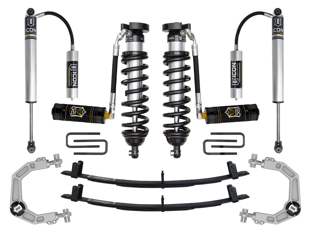 ICON 95.5-04 Toyota Tacoma 0-3in. Stage 5 Suspension System W/ Billet Upper Control Arms K53015B