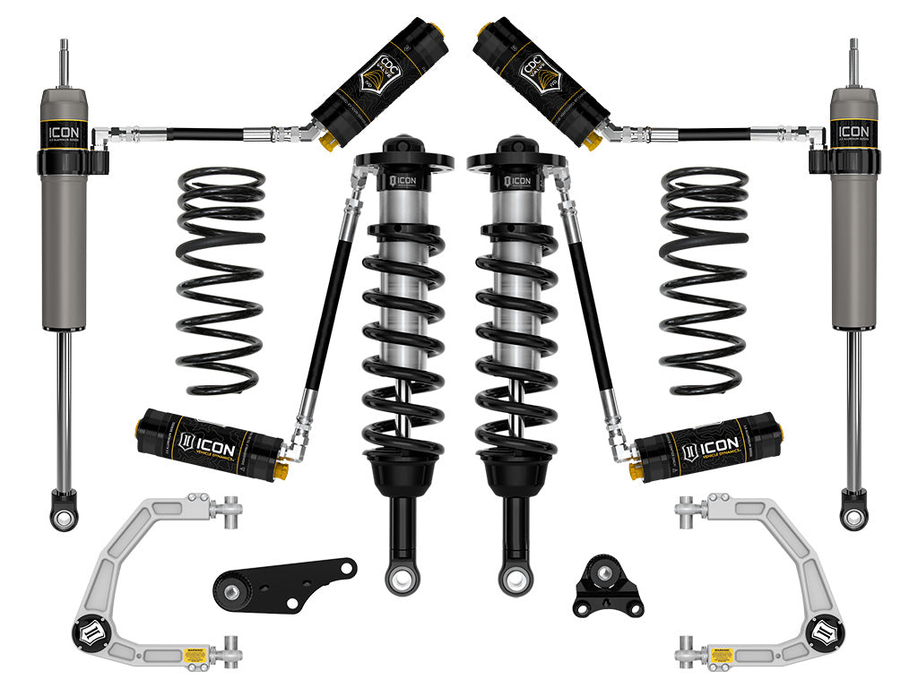 ICON 24 TACOMA 1.25-3" STAGE 5 SUSPENSION SYSTEM BILLET OVERLAND REAR COILS K53295X