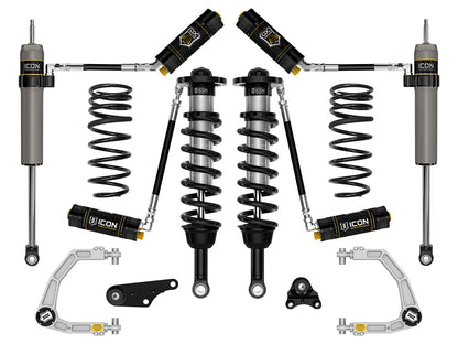 ICON 24 TACOMA 1.25-3" STAGE 5 SUSPENSION SYSTEM BILLET OVERLAND REAR COILS K53295X