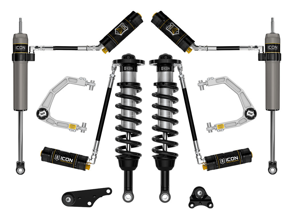 ICON 2024+ Toyota Tacoma 1.25in-3in Stage 5 Suspension System - Billet K53295