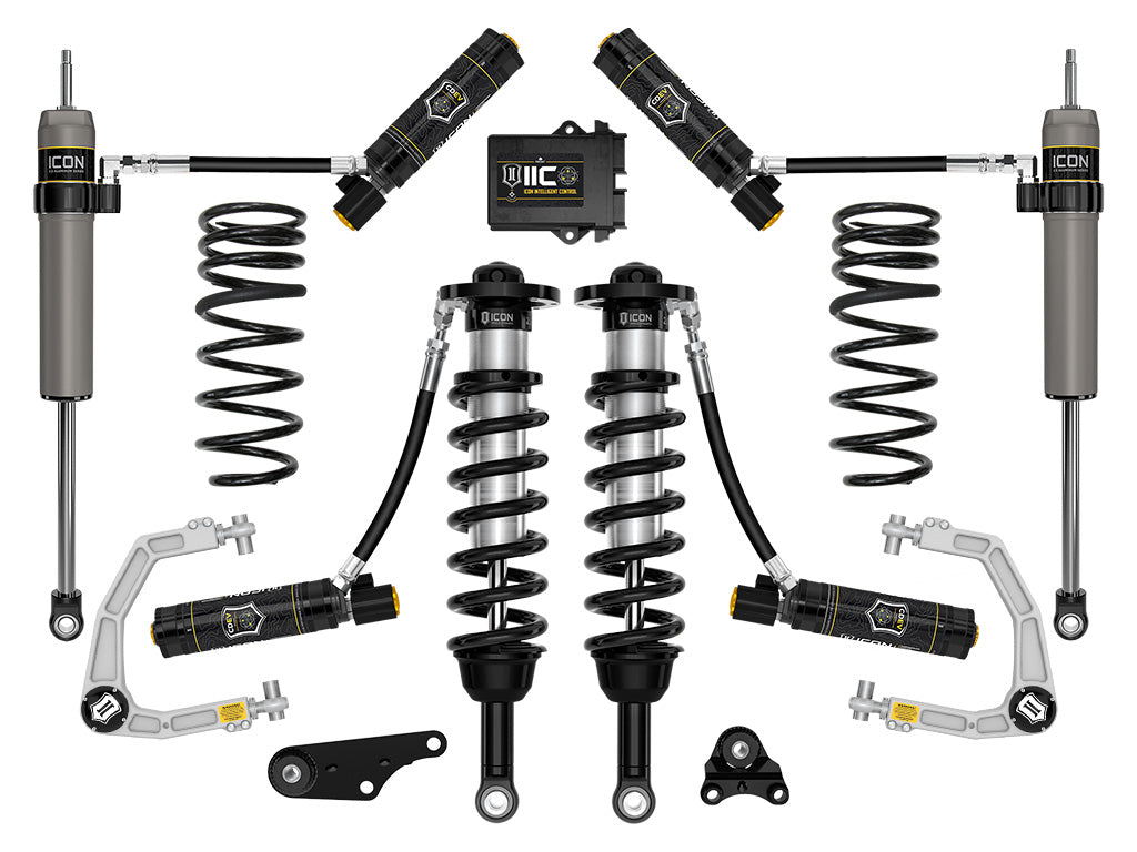 ICON 24 TACOMA 1.25-3" STAGE 6 SUSPENSION SYSTEM BILLET OVERLAND REAR COILS K53296X