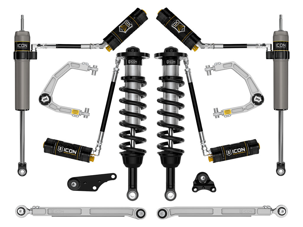 ICON 2024+ Toyota Tacoma 1.25in-3in Stage 8 Suspension System Billet K53298