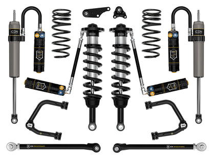 ICON 24 TACOMA 1.25-3" STAGE 9 SUSPENSION SYSTEM TUBULAR OVERLAND REAR COILS K53299TX
