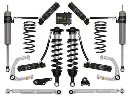ICON 24 TACOMA 1.25-3" STAGE 10 SUSPENSION SYSTEM BILLET OVERLAND REAR COILS K53300X