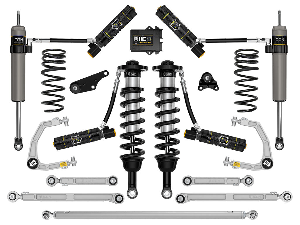 ICON 24 TACOMA 1.25-3" STAGE 13 SUSPENSION SYSTEM BILLET OVERLAND REAR COILS K53303X