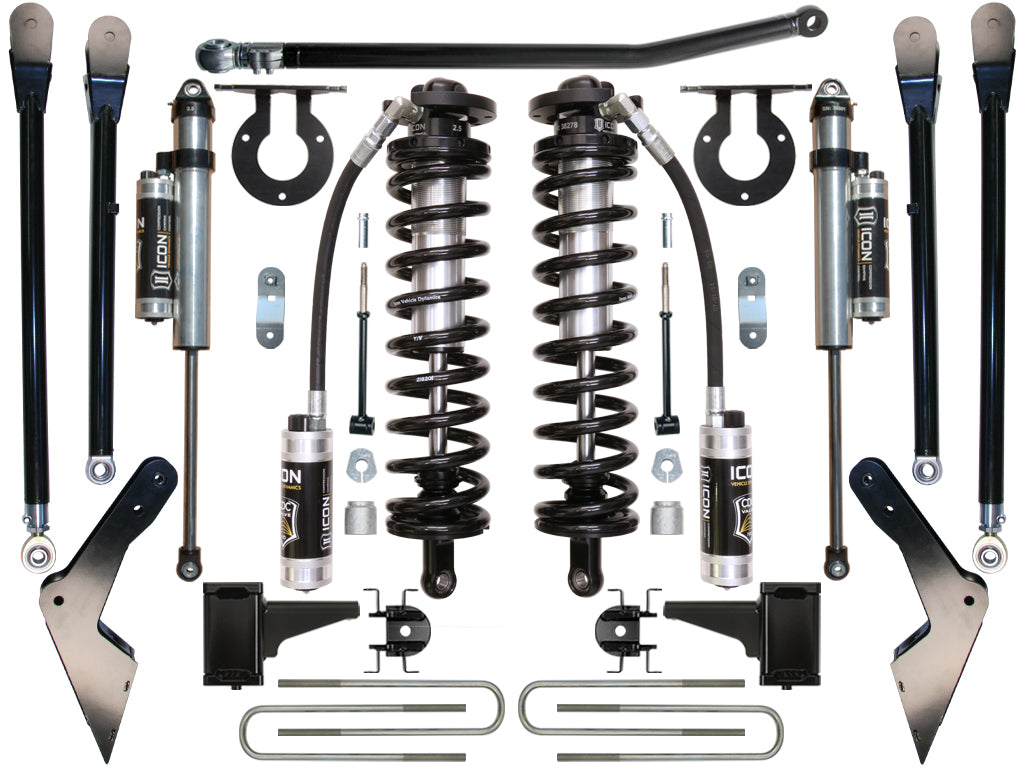ICON 05-07 Ford F-250/F-350 4-5.5in Stage 4 Coilover Conversion System K63114
