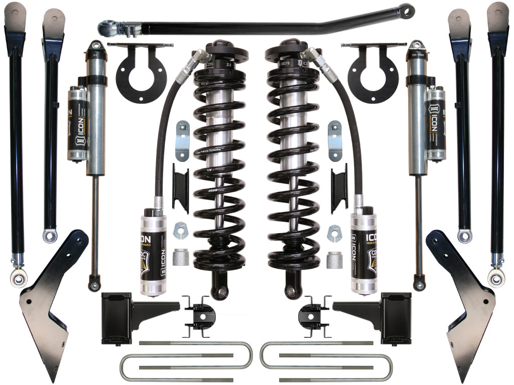 ICON 08-10 Ford F-250/F-350 4-5.5in Stage 4 Coilover Conversion System K63124