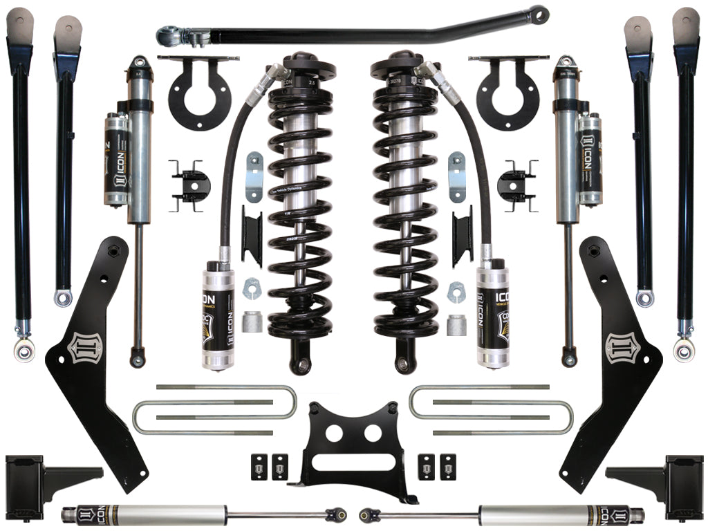 ICON 11-16 Ford F-250/F-350 4-5.5in Stage 5 Coilover Conversion System K63135