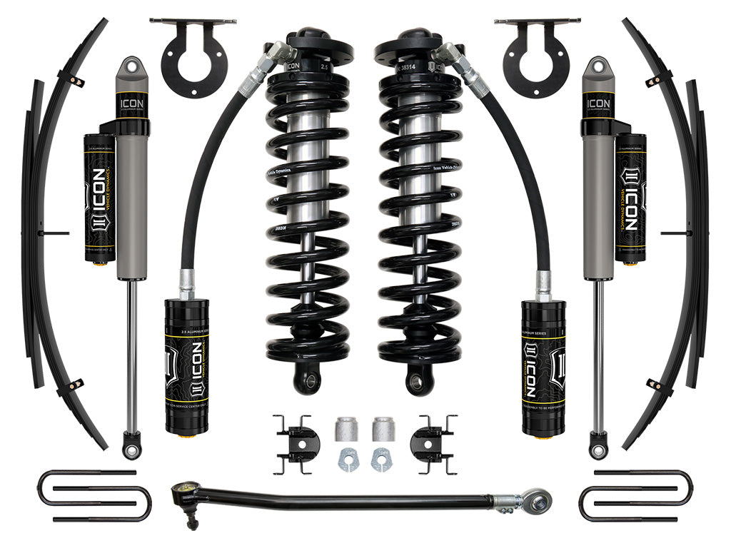 ICON 17-23 Ford F250/F350 2.5-3in Stage 3 Coilover Conversion System w/ Expansion Pack K63143L
