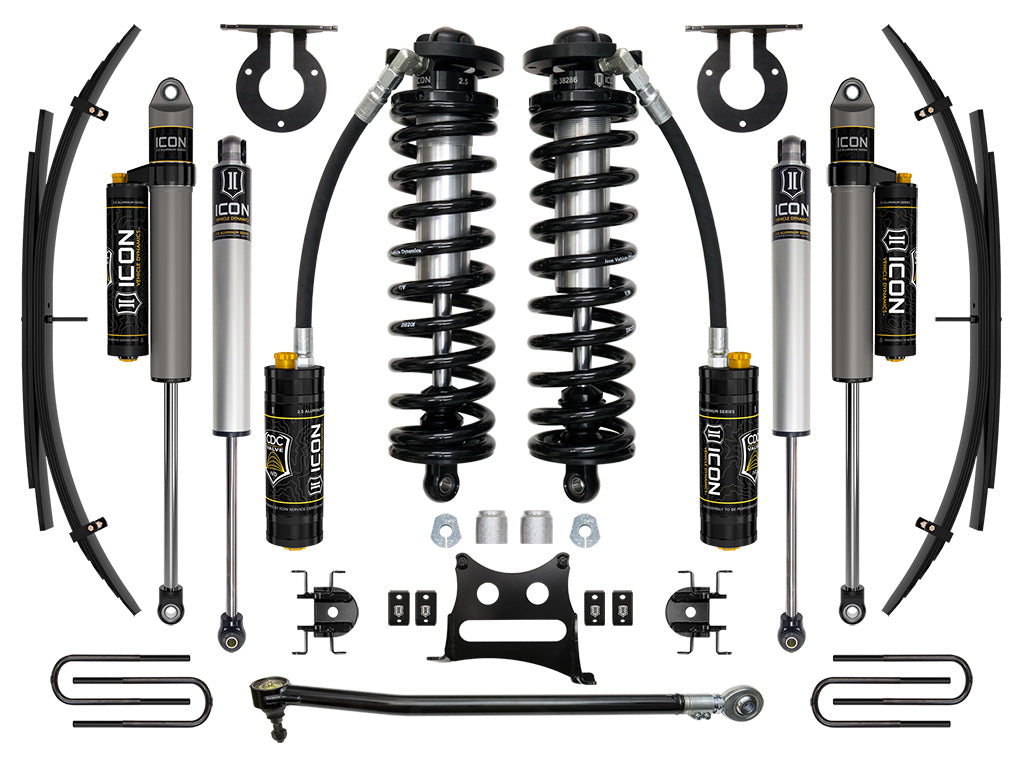 ICON 17-22 Ford F-250/F-350 2.5-3in Stage 4 Coilover Conversion System K63144L