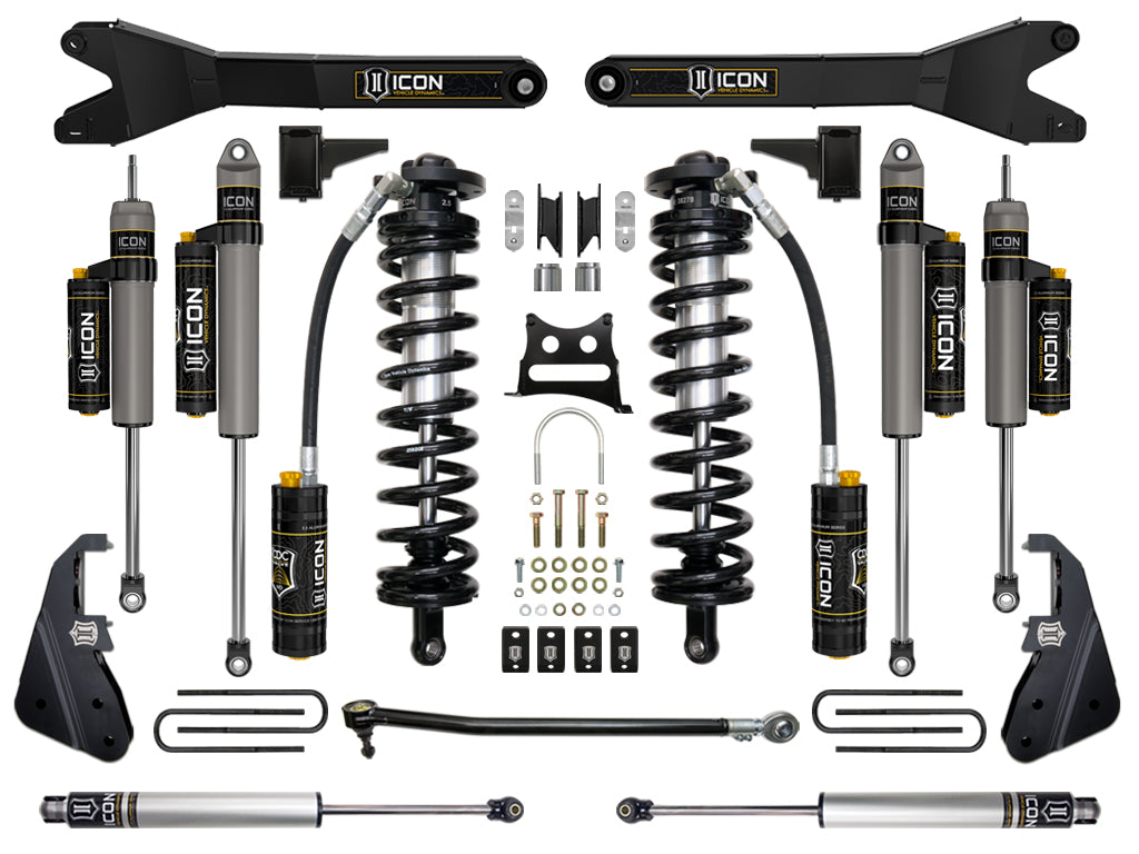 ICON 2017+ Ford F-250/F-350 4-5.5in Stage 6 Coilover Conversion System w/ Radius Arm K63156R
