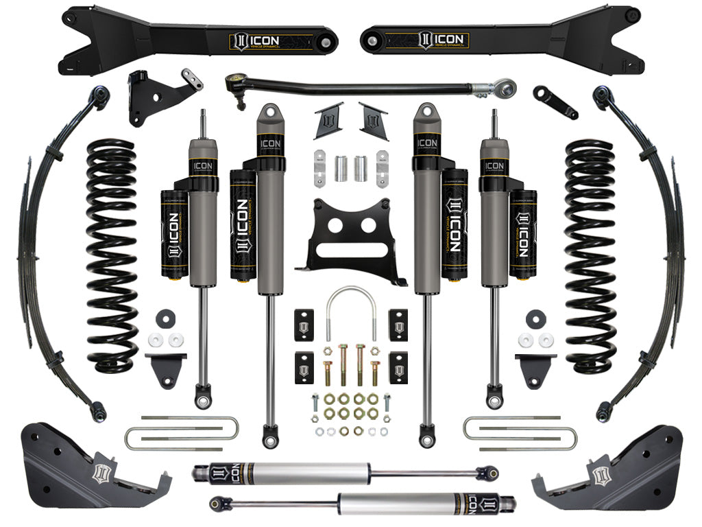 ICON 2017+ Ford F250/F350 7in Stage 4 Suspension System w/ Radius Arm K67114R